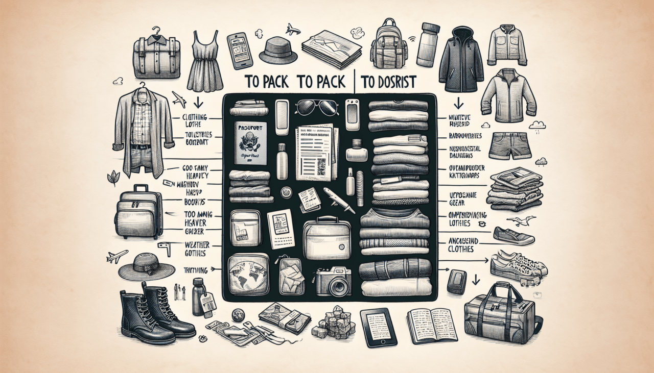 The Packing Essentials List Shows You What to Bring and What to Discard During Packing